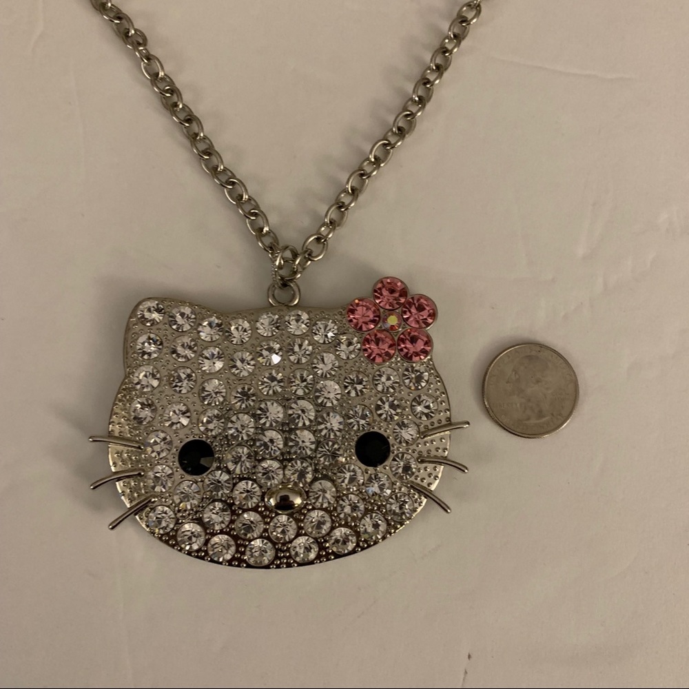 NWT Huge Sanrio Hello Kitty Necklace (Bejeweled)